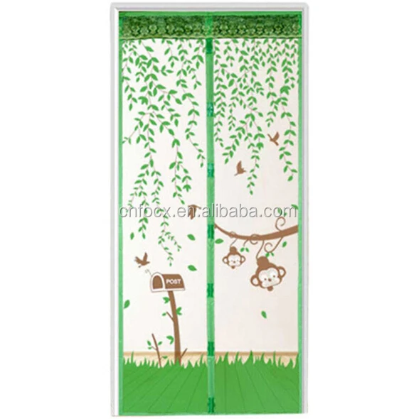 Summer Style Mesh door Mosquito Net / Door Magnets Curtains / magnetic mosquito net door curtain