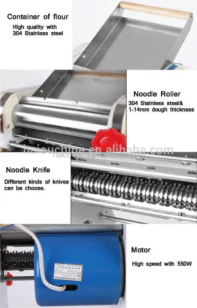 RHH-240C Household commerical  electric press noodle pasta maker