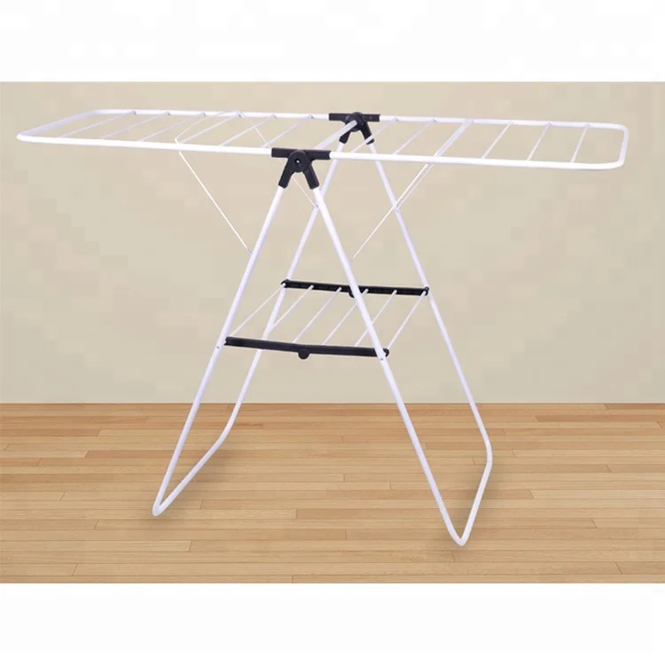 548-18 amazon best selling floor-mounted foldable clothes dryer rack