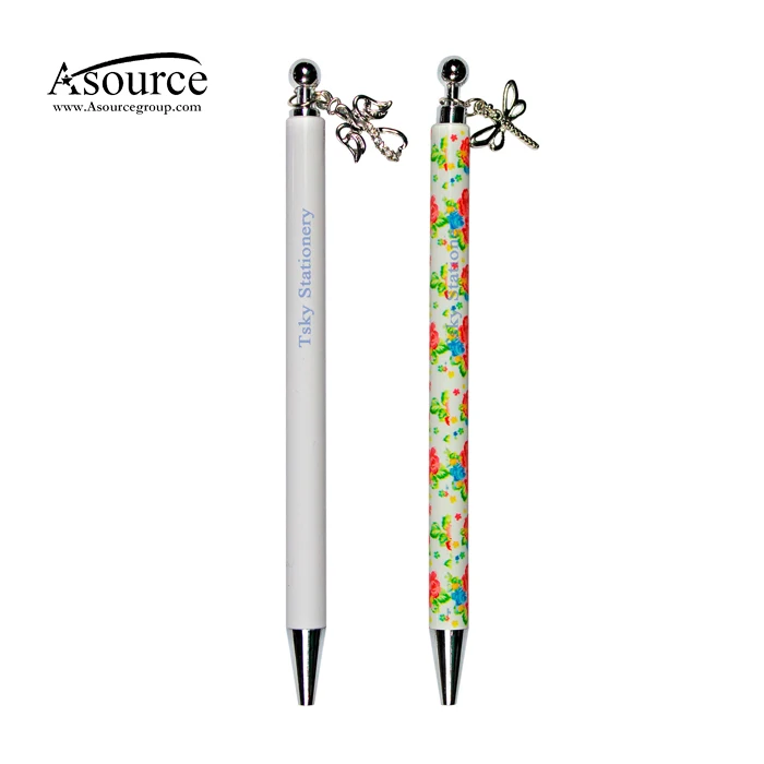 Custom Gift Item Pen with Beautiful Charm