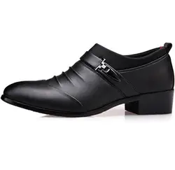 China leather pattern men dress shoes synthetic leather dress shoes