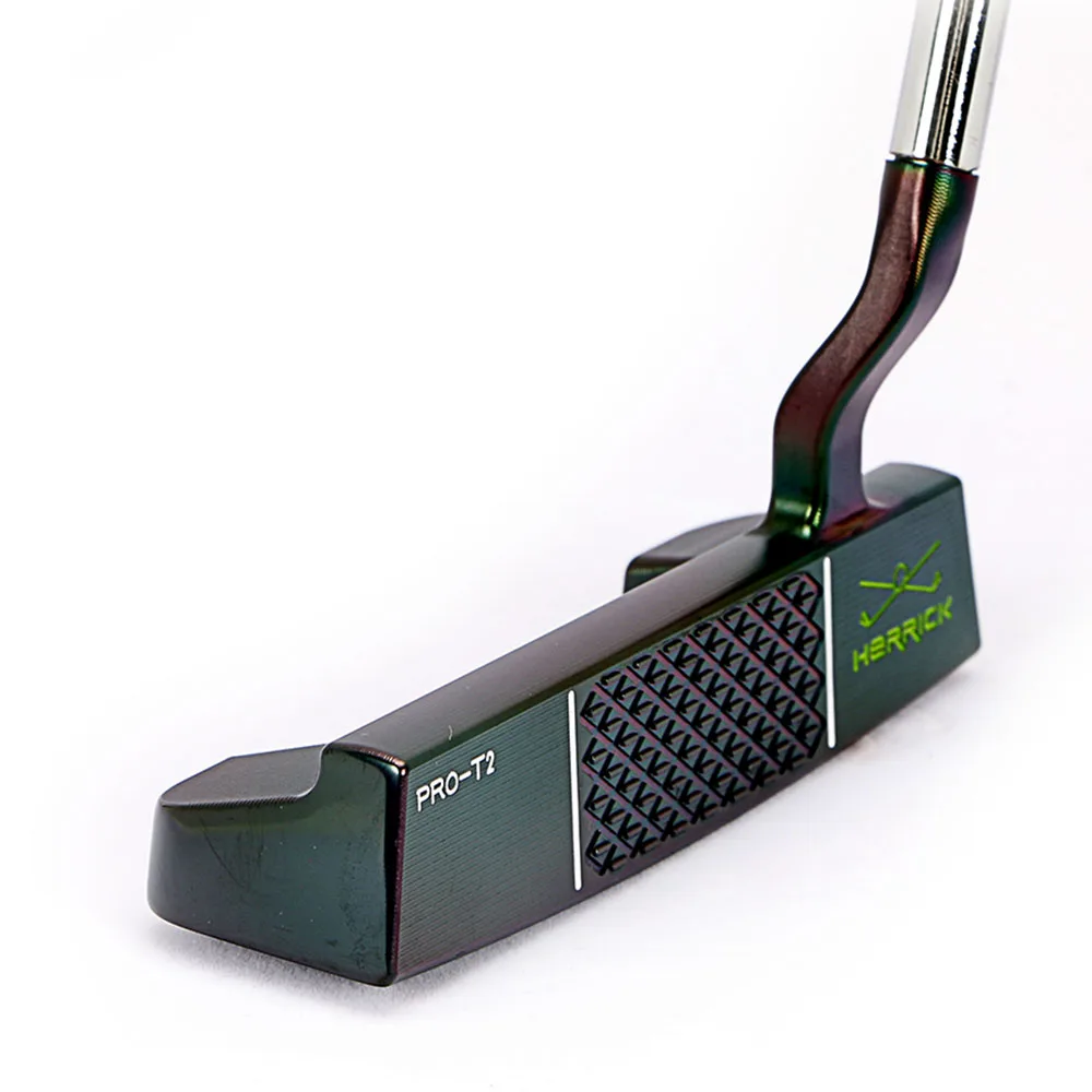 Стальной стержень в форме полосы, мужской черный хроматический клюшка для клюшки для гольфа