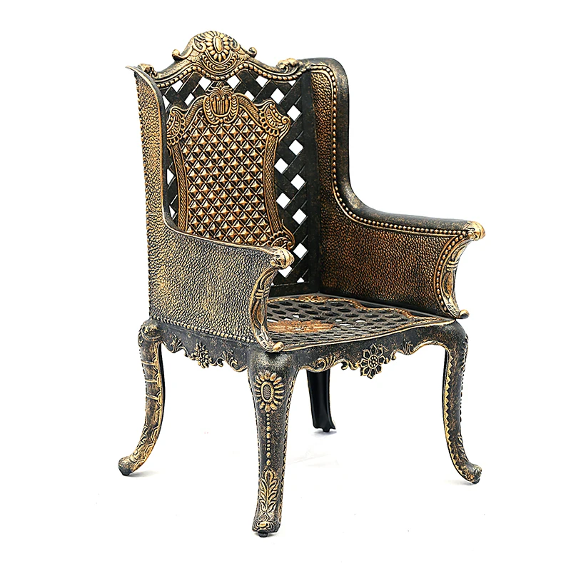 Newest High Beautiful Luxury  royal Outdoor Dining chair