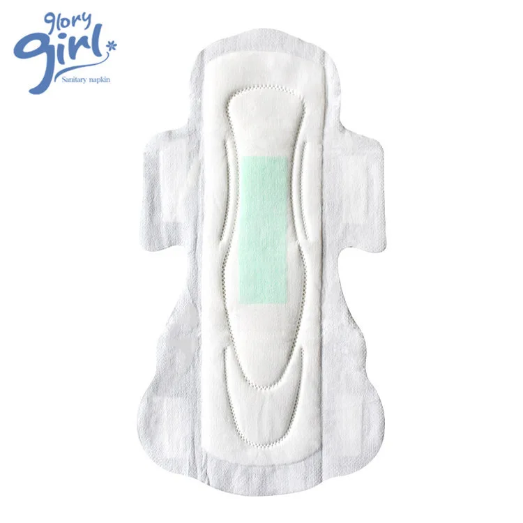 Night time use perforated non woven cover herbal extra long women sanitary pads for heavy flow