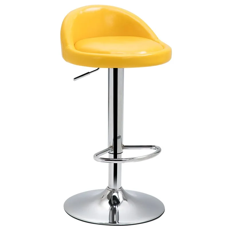 
PU Leather Barber Shop Memory Foam Height Adjustable Bar Stool Chair for Office Hall Living room furniture 