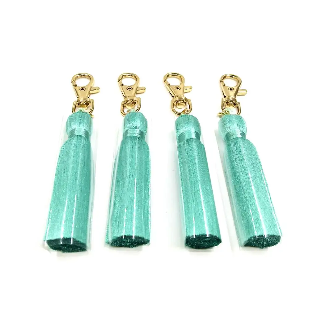wholesale beautiful Decorative tassel with hook for zipper