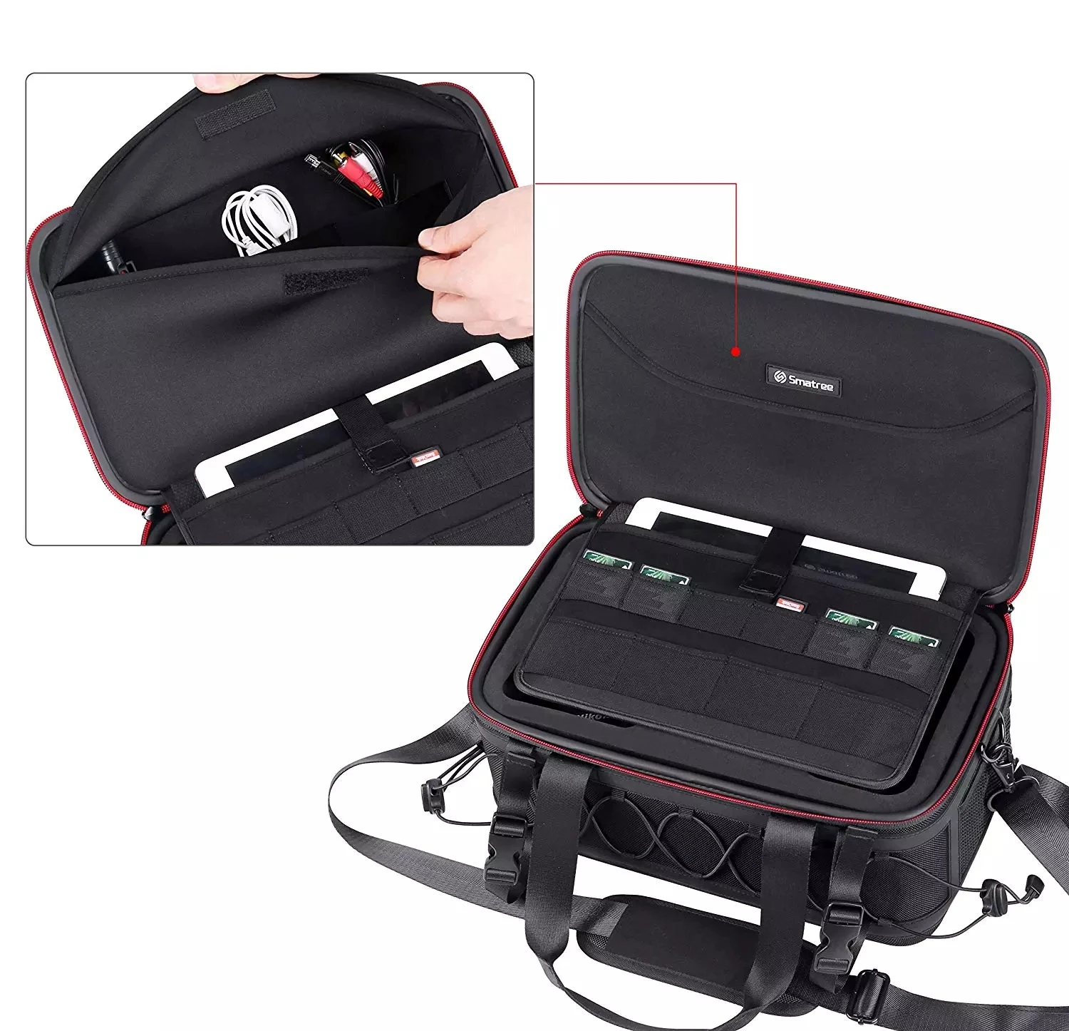 Sma tree New Classical Waterproof Shoulder Dslr Camera Bag,Video Camera Bag CP1200