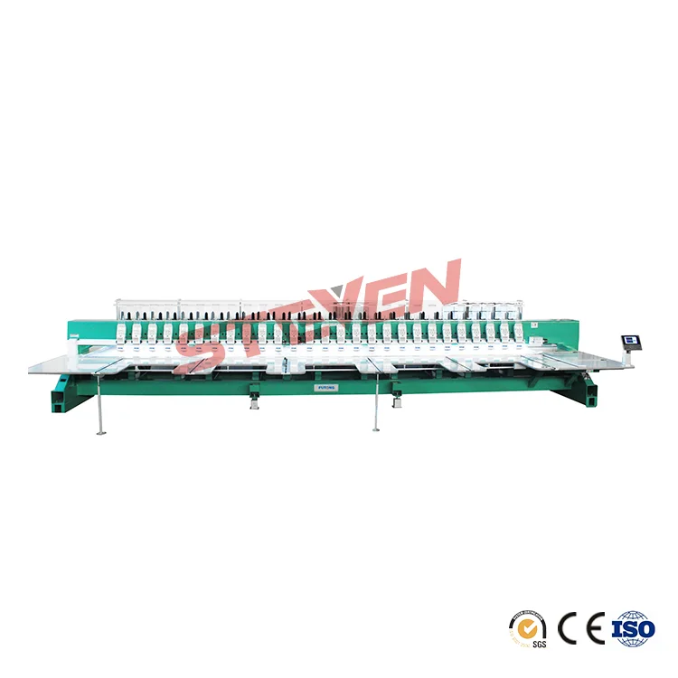 Futong multi heads embroidery machine 27 heads Indian model embroidery machine