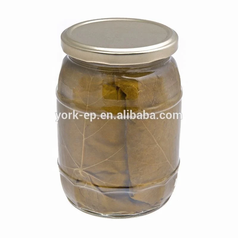 
Fresh style salted grape leaves in brine 