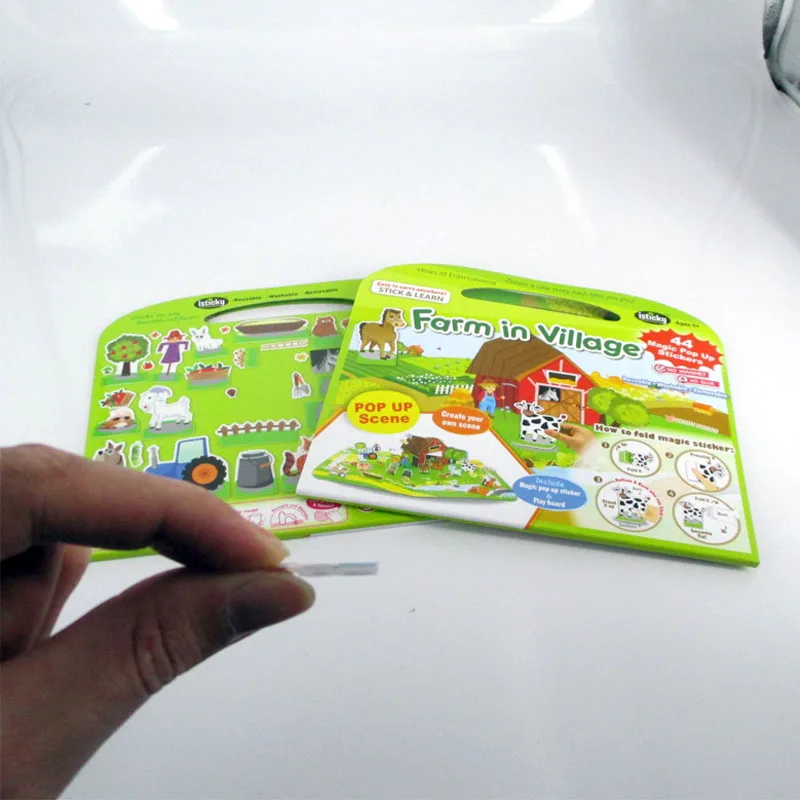 
2018 The latest children cartoon magic scene creative toys 