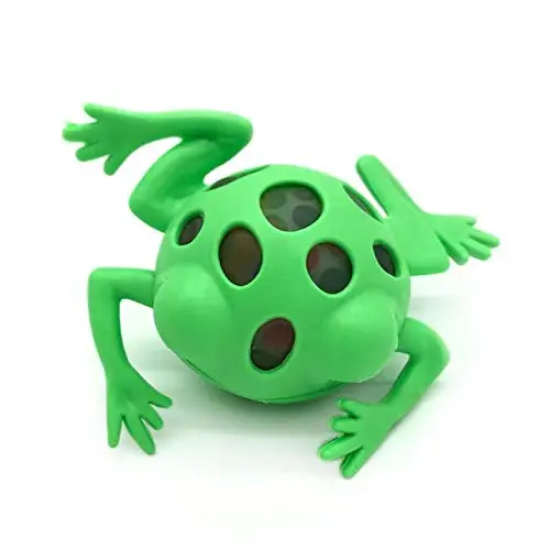 Anti Stress Squishy Multicolored Hand Exercise DNA Frog Ball Slime Toys for Kids  Animal Stress Ball ADHD Fidget Toys