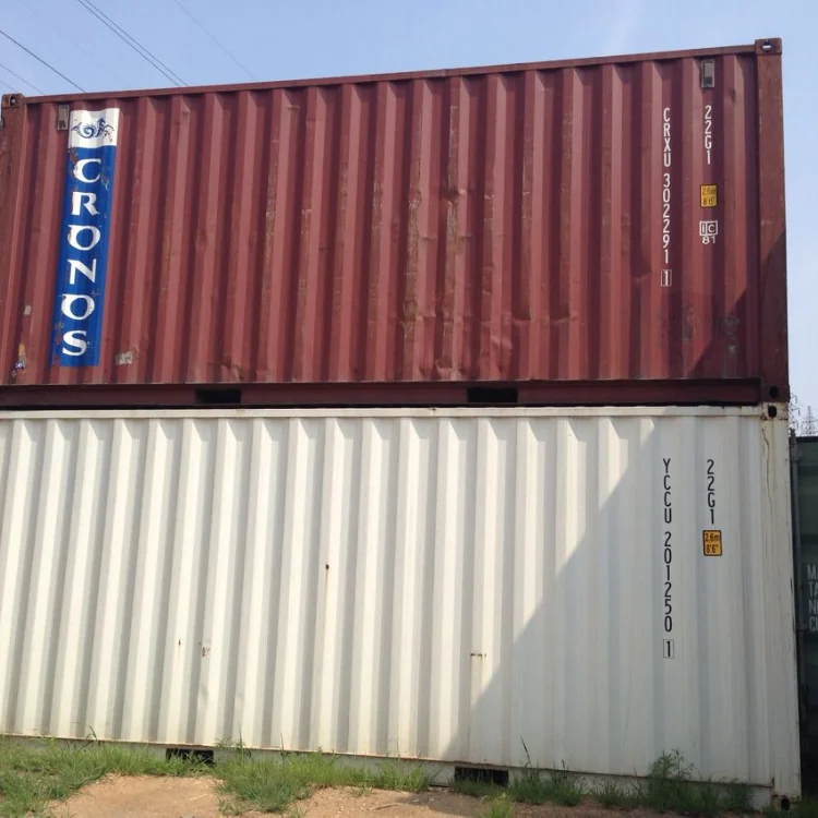 RX cheap 20ft second hand dry cargo containers used shipping
