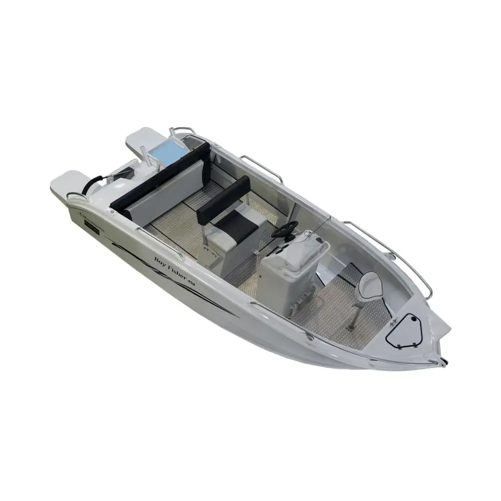 
2018 New 17ft aluminum speed center steering console motor boat for sale 