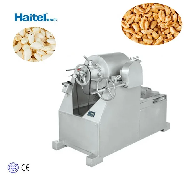 High Pressure Commercial Grain popcorn air puffing puffed rice machine snack machine