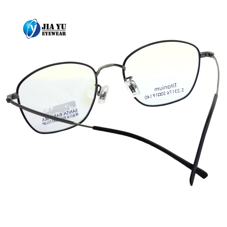 Custom China Wholesale Stepper Optical eyewear Titanium  eyeglasses Frame glasses