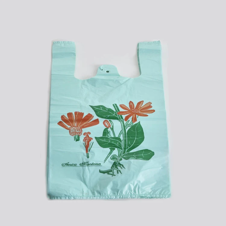 Cheap biodegradable material raw corn starch plastic bag hemp bags cornstarch with Logos