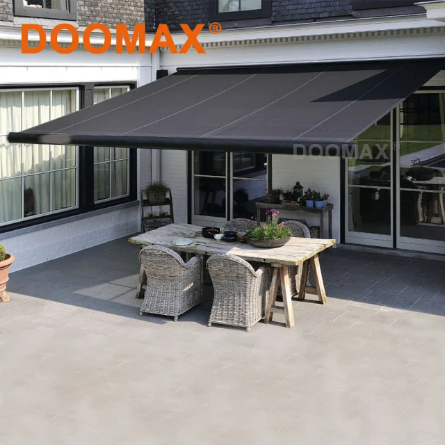 European Style Window Vertical Motorized Cassette Awning