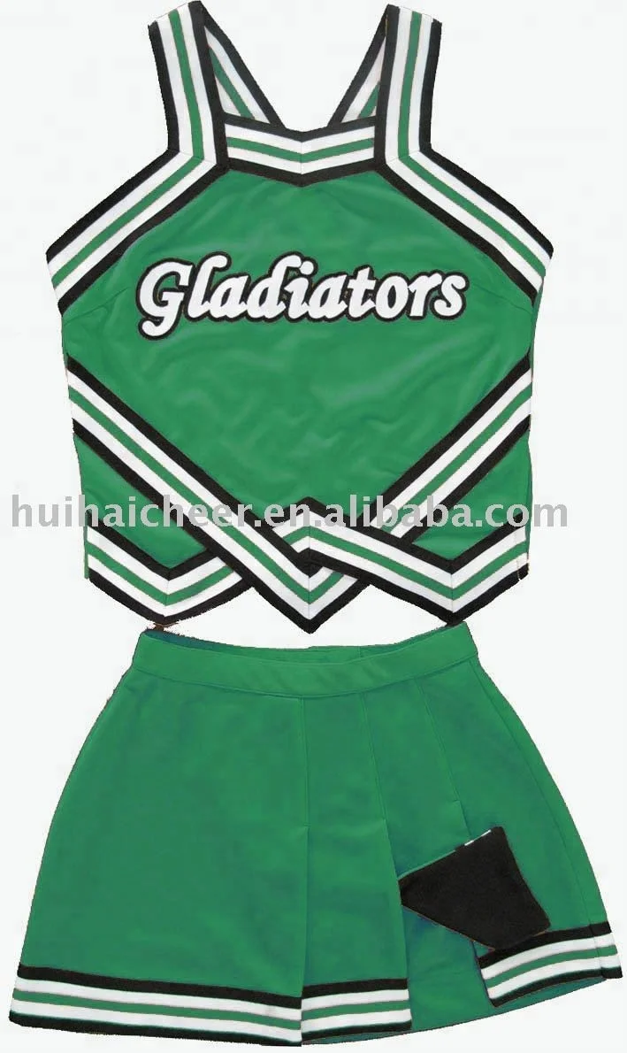 2022 cheerleading uniform: shell top and 3 pleats skirt for cheerleader