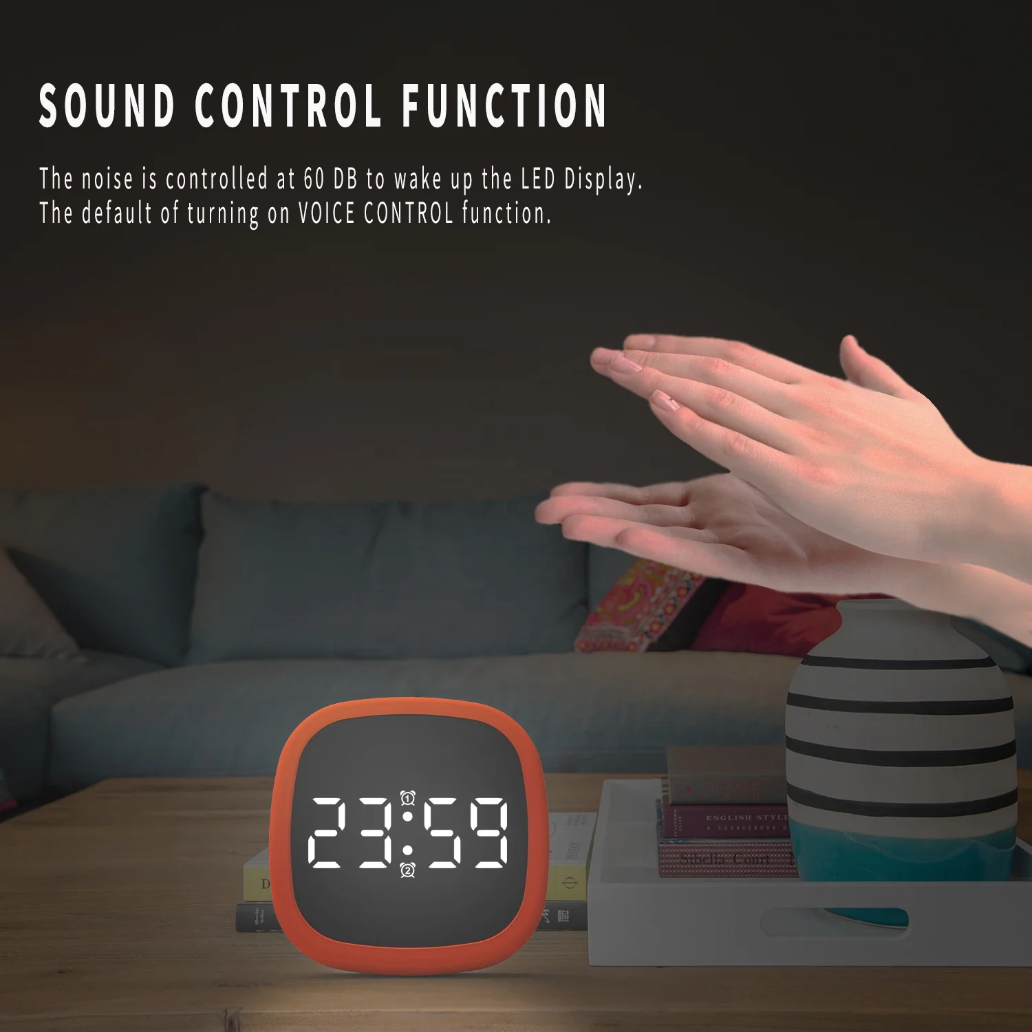 2019 новейший светодиодный цифровой электронный настольный мини Будильник для путешествий и домашнего декора