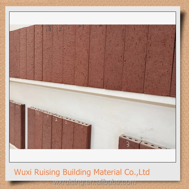 clay brick for exterior decoration from China manufacturer