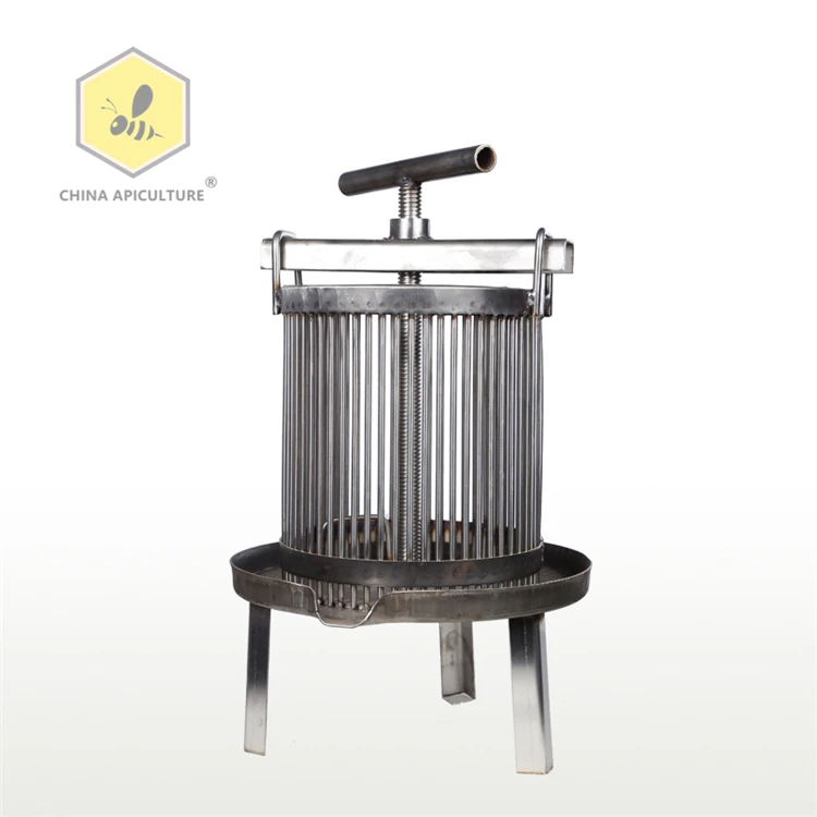 Beekeeping Tools Manual Honey Press Machine Large Bee Honey Press Extractor Beeswax Honey Pressing Presser