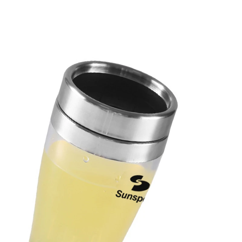 400ml Wholesale Bpa Free Fitness Sports Cup Electric Protein Powder Shake Bottle with Factory Price