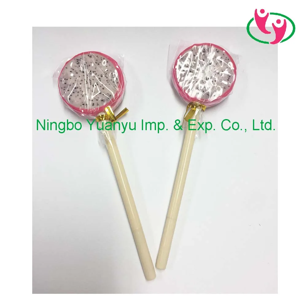 Novelty Promotional Plastic Fruit Ball Pen