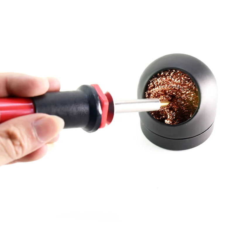 Metal BGA Rework Copper Welding Tip Cleaning Ball Remover Soldering Iron Tip Cleaner
