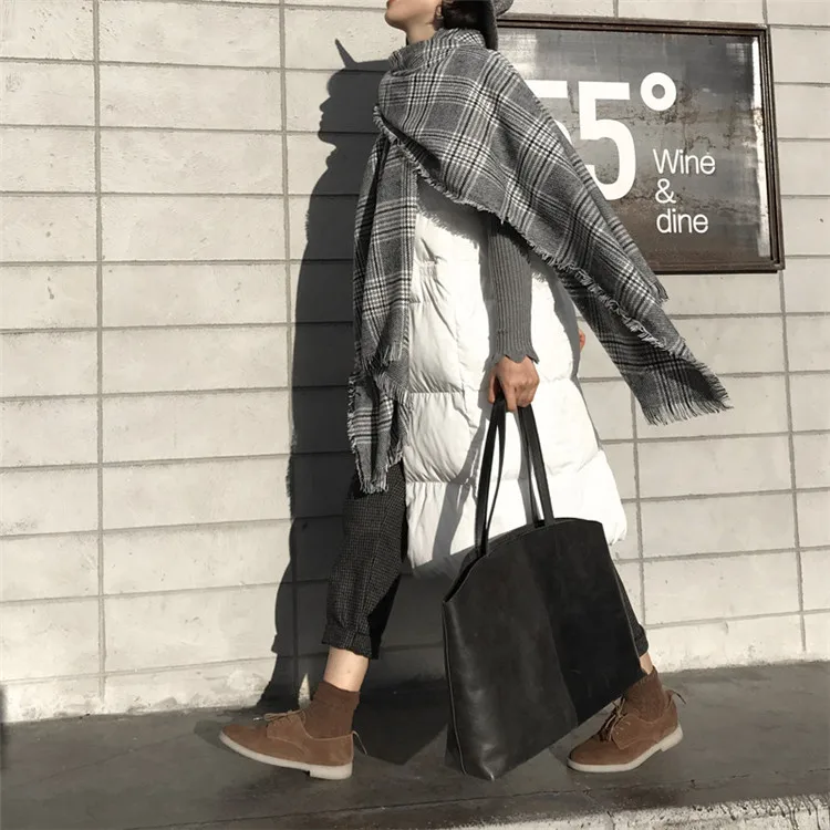 Унисекс теплый плед шарф и платок