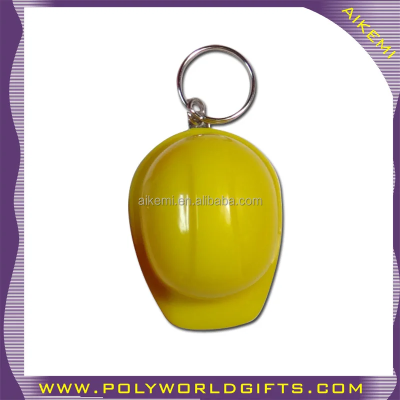 tourist souvenir plastic helmet keychain with bottle opener,plastic keyring bottle opener,plastic helmet keyring