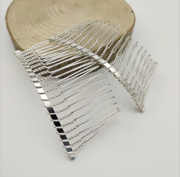 20  Teeth Hair Accessories Metal Twist hair Combs