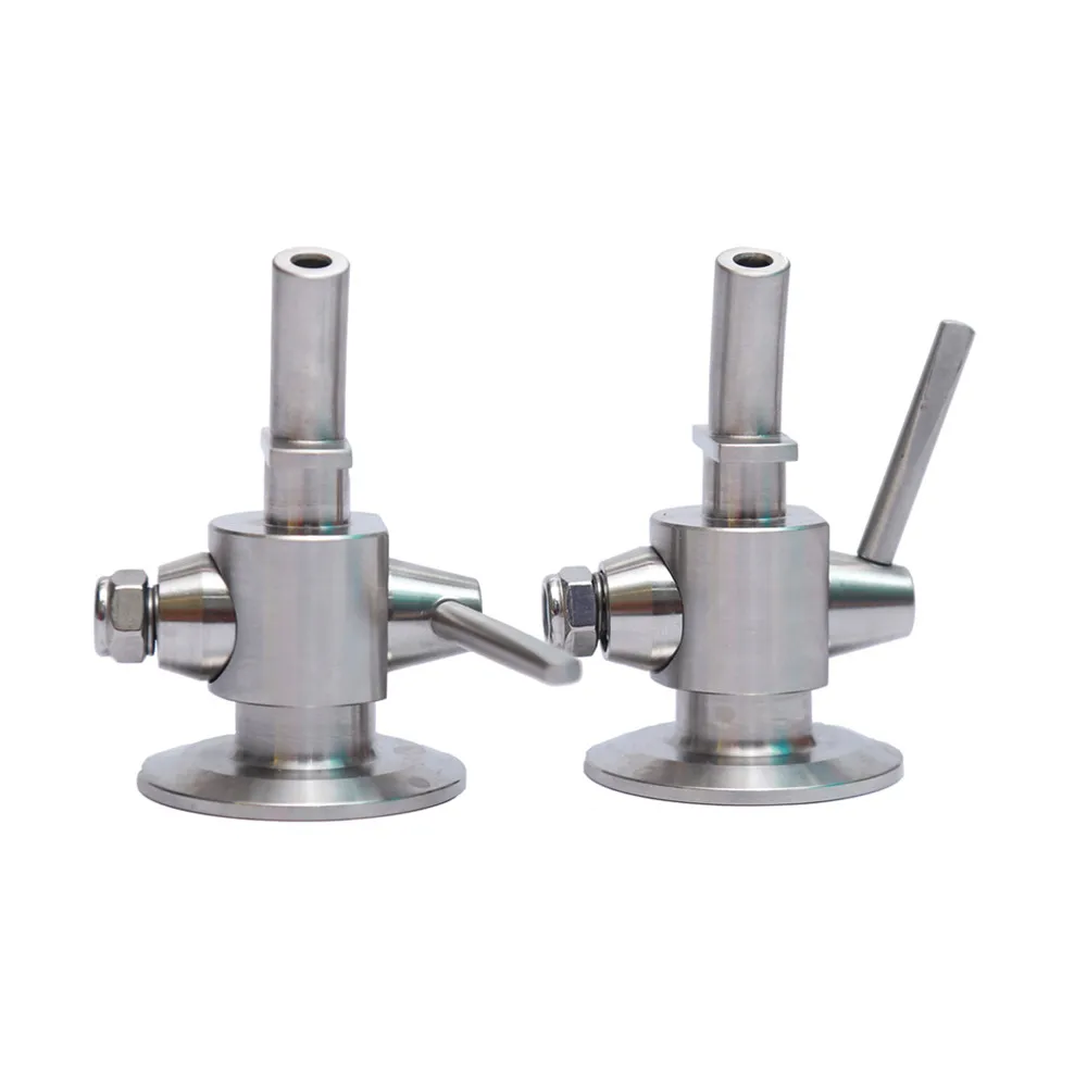 Sanitary grade SS304   stainless steel sampling valve