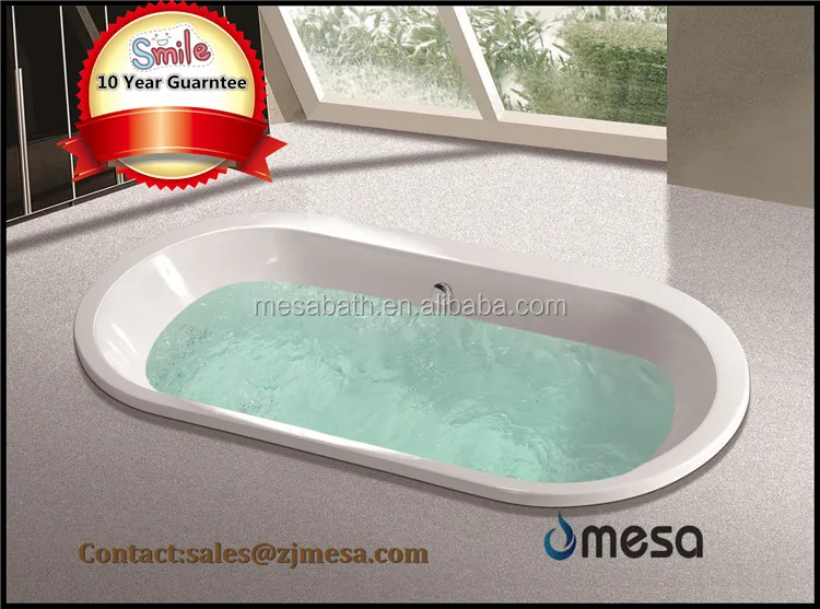 Drop в вставки акрил Горячая купальный акриловая ванная комната глубокий проливной дождь с дешевой цене