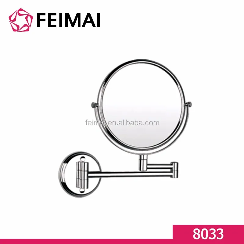 6 дюймов Круглый Ванная комната косметического зеркала поворотный составляют увеличительное зеркало