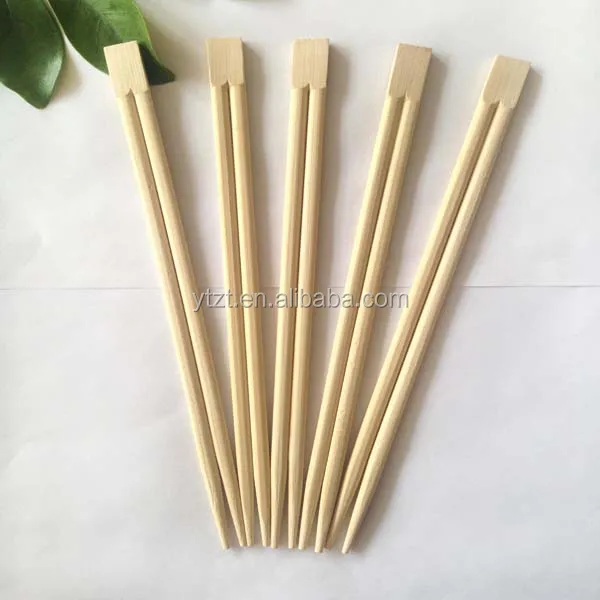 Chinese plastic packing 22.5 bamboo disposable chopstick with paper cover