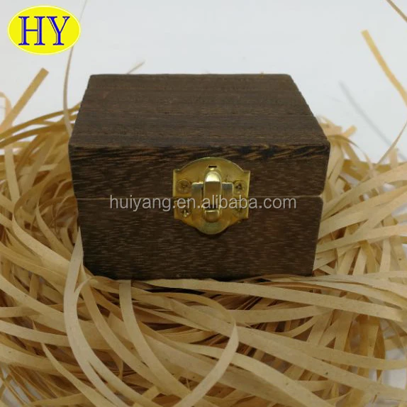 Custom diy hinged wood jewelry storage packaging boxes hot sale luxury wedding wooden gift box for rings