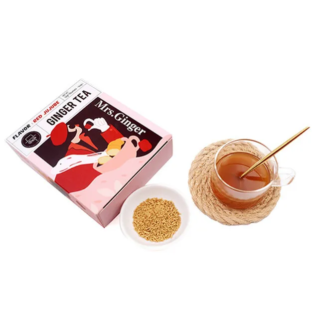 Chinese Instant Red Jujube Ginger Tea Crystalsoft Drink Powder