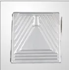 3 step folding aluminium ladder with EN131