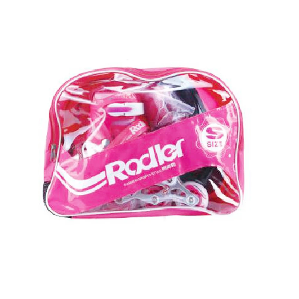 PU material all wheels flash roller skates