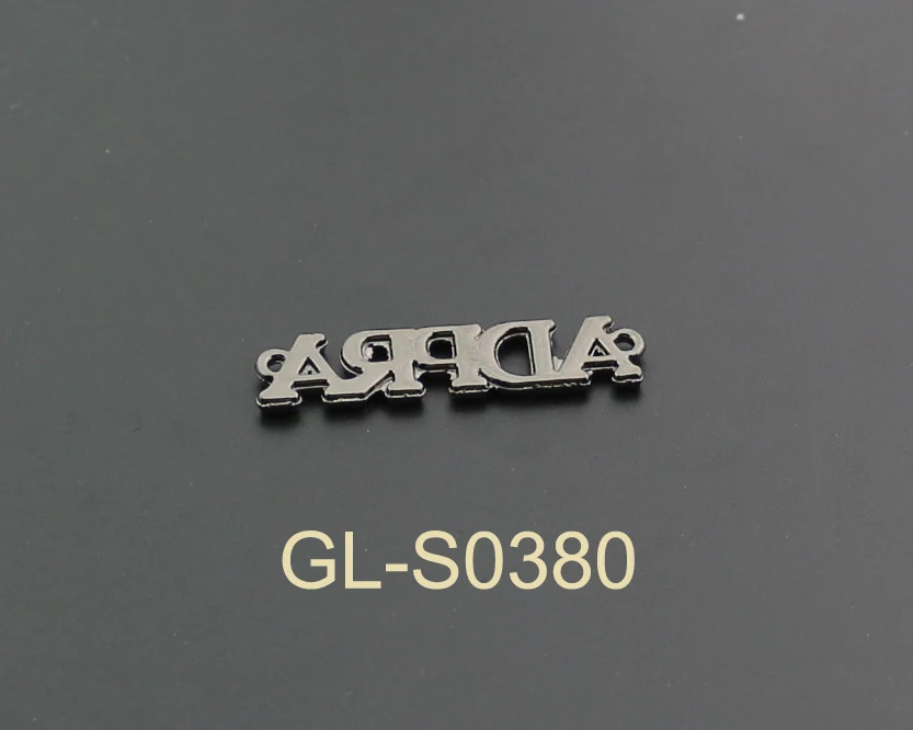 high quality fashion accessories letter shoes buckle