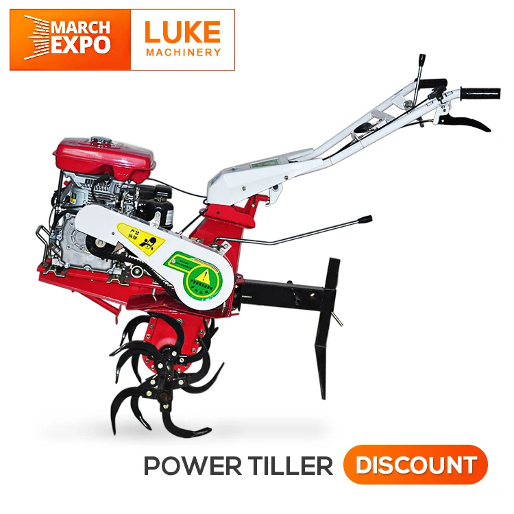 LuKe 1WG-6YJ 6.5HP-13HP POWER TILLER PRICE WITH RIDGER/TILLER/ TRAILER/SEEDER