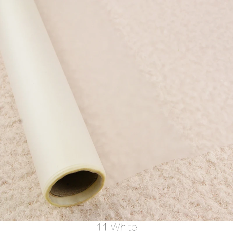 
Simple anti-static match for bouquet wrapping packaging semitransparent paper roll 
