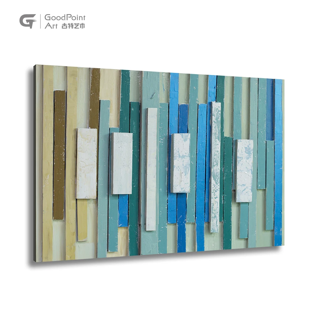 
Stripe shape art decoration quadro van gogh ponte quadri aborigeni paintings art on canvas modern abstract 