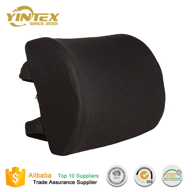 New Memory Foam Lumbar Cushion Lumbar Support Pillow Chair Tournure Car Back Cushion Summer Waist