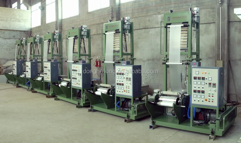 400mm Mini film blowing machine SJ35 film blowing machine extruder