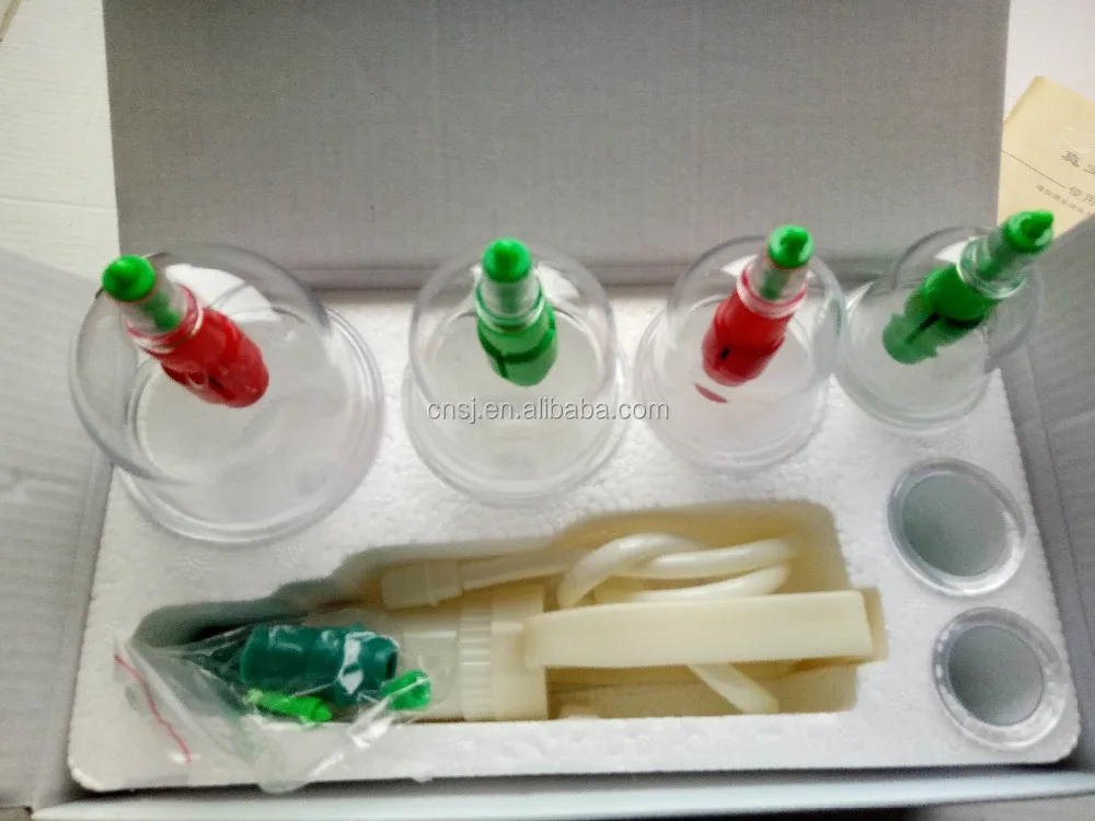 
2018 Hot sale chinese 6 vaccum 6 cupping sets 