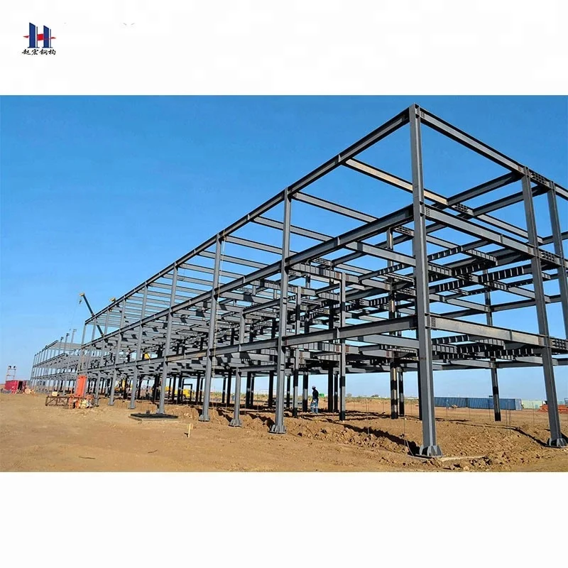 Light steel frame structure building warehouse workshop