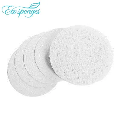 High Quality 100% Organic Fiber Compressed Facial Cleaning Sponge