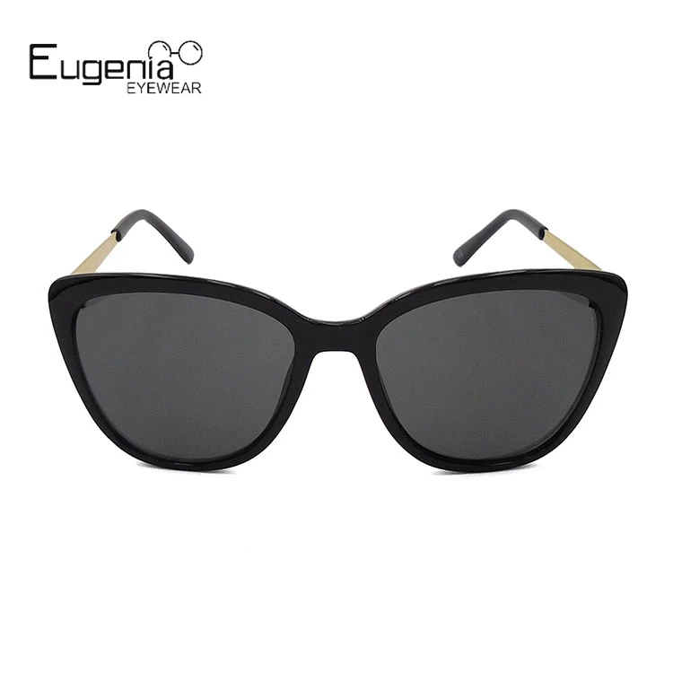 2018 треугольные винтажные дешевые солнцезащитные очки, черные женские солнцезащитные очки с поляризацией uv400