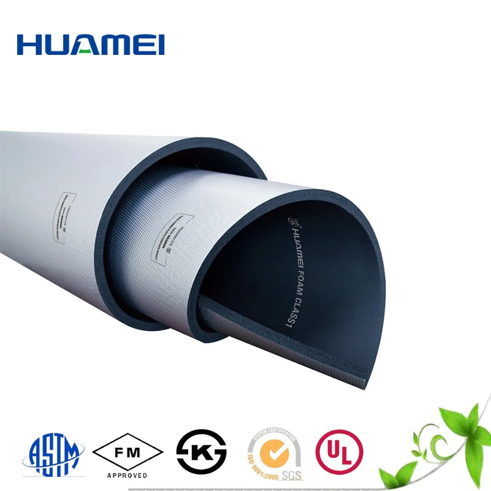 
rubber foam insulation pipe / tube / roll 